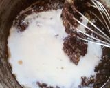 A picture of step 4 of Ragi Chocolate Cake.