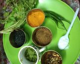 A picture of step 1 of Rui Macher Patla Jhol.