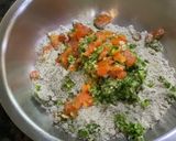 लहसुन वाली बाजरे की रोटी (lehsun wali bajre ki roti recipe in Hindi) रेसिपी चरण 2 फोटो