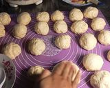 Foto langkah ke 4 dari resep Roti Sobek Tanpa Ulen Tanpa Telur (Margarin).