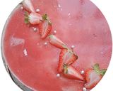 صورة لخطوة 15 من وصفة الفريزي🍓 كيكة الفراولة الرائعة 🤤