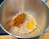 Sütőben sütött fasírt maradék sült csirkéből recept fázis 3 fotója