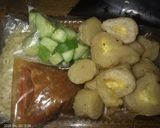 Foto langkah ke 9 dari resep Mpek mpek Dos isi telor.