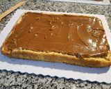 Foto del paso 2 de la receta: Torta de cumple "Cancha de fútbol"