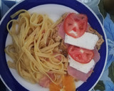 Foto del paso 4 de la receta: Espagueti de mantequilla con queso manchego y pechuga asada