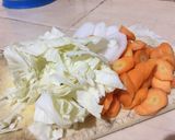 Foto langkah ke 2 dari resep Cap Cay Tofu.