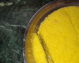 A picture of step 4 of Dhokla (Water bath process).