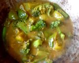সবুজ চাপিলা (ব্রকলি, কাঁচা টমেটো ও ক্যাপসিকাম দিয়ে চাপিলা মাছ) রেসিপির ধাপ 1 ছবি