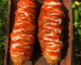 Foto langkah ke 6 dari resep Corndog sosis & mozarella.