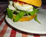 Foto del paso 6 de la receta: Hamburguesa de pollo con espinacas e ingredientes saludables
