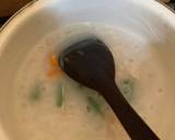 Mpasi bayi 6 bulan bubur tepung beras Sup dada Ayam langkah memasak 3 foto