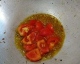 A picture of step 1 of Ghugni stuffed Paratha.