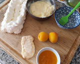 Foto del paso 12 de la receta Tarta Pavlova de crema pastelera y albaricoques