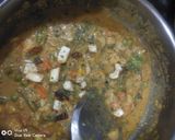 A picture of step 4 of Navratan korma Restaurant style.