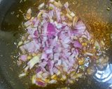 A picture of step 7 of Baingan ka bharta (with roasting method).