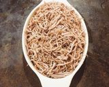 Foto del passaggio 9 della ricetta Pulled Turkey con Sovracoscia di Tacchino