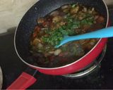 A picture of step 6 of Chilli Mushrooms Restaurant Style.