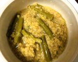 A picture of step 1 of Pui Shake Diye Bhaja Muger Dal (Roasted Moong Dal Cooked With Malabar Spinach - Bong Style).