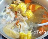 玉米文昌雞湯的食譜步驟6照片