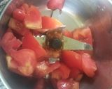 A picture of step 1 of Tomato-Garlic Poori🥰.