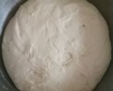A picture of step 14 of Spinach Hummus Thin Crust Pizza with Hummus Salad.