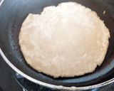 A picture of step 10 of Chur chur paneer roll.