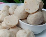 Foto langkah ke 7 dari resep Bakso Ayam Udang (kenyal, garing tanpa baking soda).