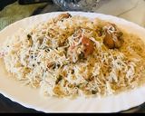 A picture of step 6 of White Chicken Pulao.