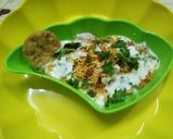A picture of step 4 of Papdi Chaat.