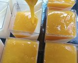 Gambar langkah 8 resipi Mango Panna Cotta 🥭.