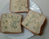 கார்லிக் ப்ரெட் டோஸ்ட் (Garlic bread toast recipe in Tamil) ரெசிபி ஸ்டேப் 3 புகைப்படம்