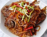 Foto langkah ke 6 dari resep Ikan Bawal Saus Inggris.