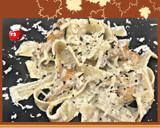 Foto del paso 5 de la receta: Papardelle con salsa de trufa y fungi