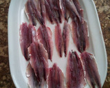 Foto del paso 1 de la receta: Boquerones abiertos al limón