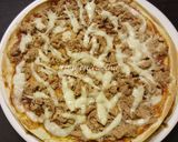 Hình bước làm 3 của món Tortilla Pizza