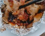 Hình bước làm 3 của món Gà sốt Takoyaki