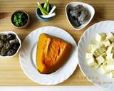 [海鮮南瓜豆腐煲]簡易家常菜食譜步驟1照片