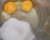 Foto langkah ke 4 dari resep Flan Roti Tawar.