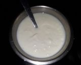 A picture of step 1 of Coffee Lassi.