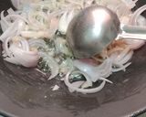 A picture of step 2 of Pindi rajma and jeera rice.