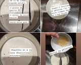 Une image de l'étape 1 de Panacotta coulis de fraises.