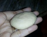 A picture of step 14 of Peas kachori.