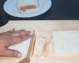 A picture of step 2 of Chicken cheese bread roll.
