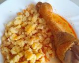 Háztáji kakaspörkölt nokedlivel recept fázis 3 fotója