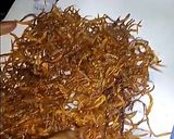 A picture of step 3 of Chatpati Bhindi.