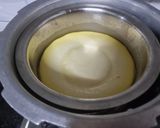 A picture of step 1 of Khandvi.
