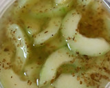 A picture of step 2 of Vinegar, Bread, and Cucumbers.