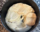 A picture of step 2 of Black Sesame Tapioca Bread.