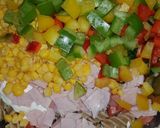 Tésztasaláta recept fázis 3 fotója