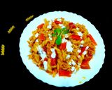 क्रिमी मिक्स ओमानी स्टाईल पास्ता (pasta recipe in marathi) रेसिपी स्टेप 4 फोटो 